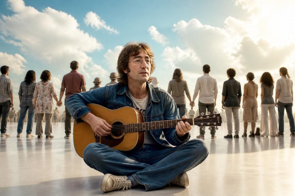 « Imagine » de John Lennon : paroles, contexte et postérité