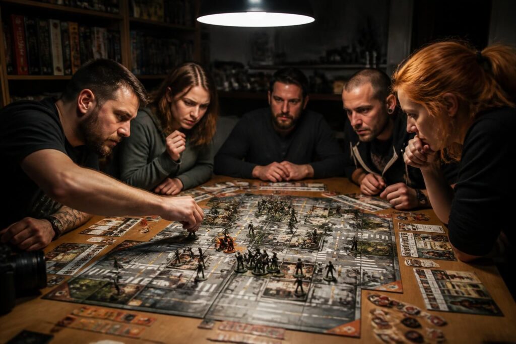 découvrez pourquoi zombicide, le jeu de plateau coopératif, est devenu un incontournable grâce à ses parties immersives, son univers captivant et son gameplay stratégique.