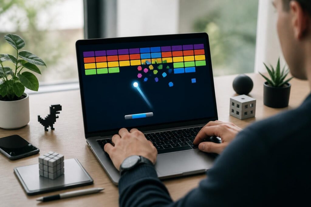 Block Breaker et les jeux cachés de Google : jouer gratuitement dans son navigateur