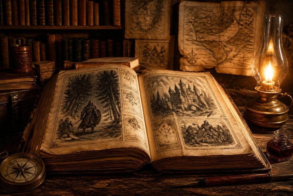 découvrez le retour captivant du genre culte des livres dont vous êtes le héros, où chaque choix façonne votre aventure unique.