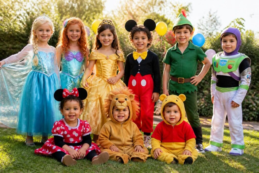 Déguisement Disney enfant : idées pour filles, garçons et tout-petits