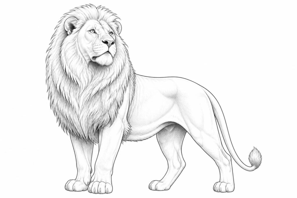 téléchargez et imprimez facilement des dessins du roi lion pour colorier, parfaits pour les fans de tous âges.