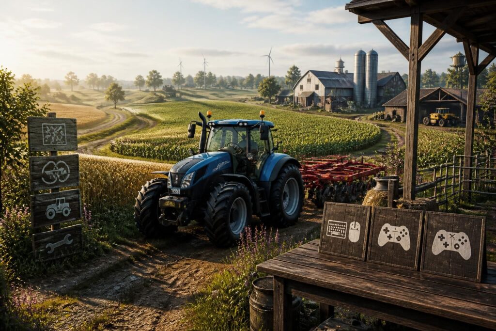 Farming Simulator 15 : mods, cartes et versions PC, PS3 et Xbox expliqués