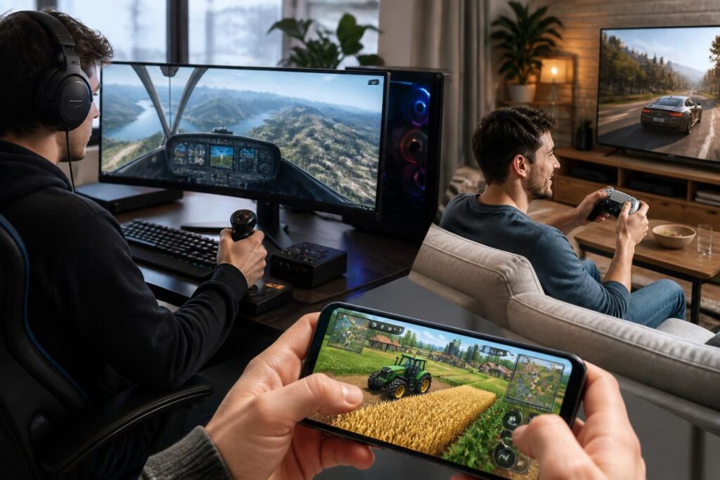 découvrez notre sélection des meilleurs jeux de simulation sur pc, consoles et mobile à ne pas manquer pour une expérience immersive et réaliste.