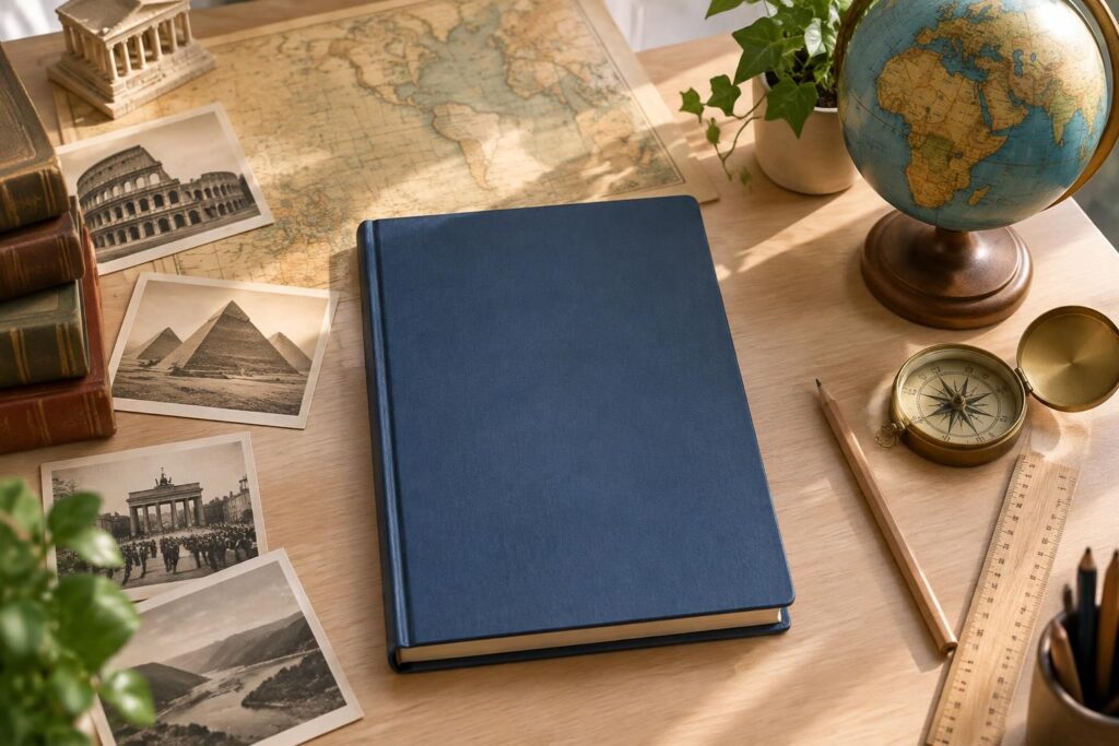 Page de garde histoire-géo facile pour vos devoirs et exposés