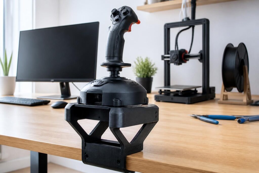 TM joystick mount : où acheter et comment imprimer en 3D votre support