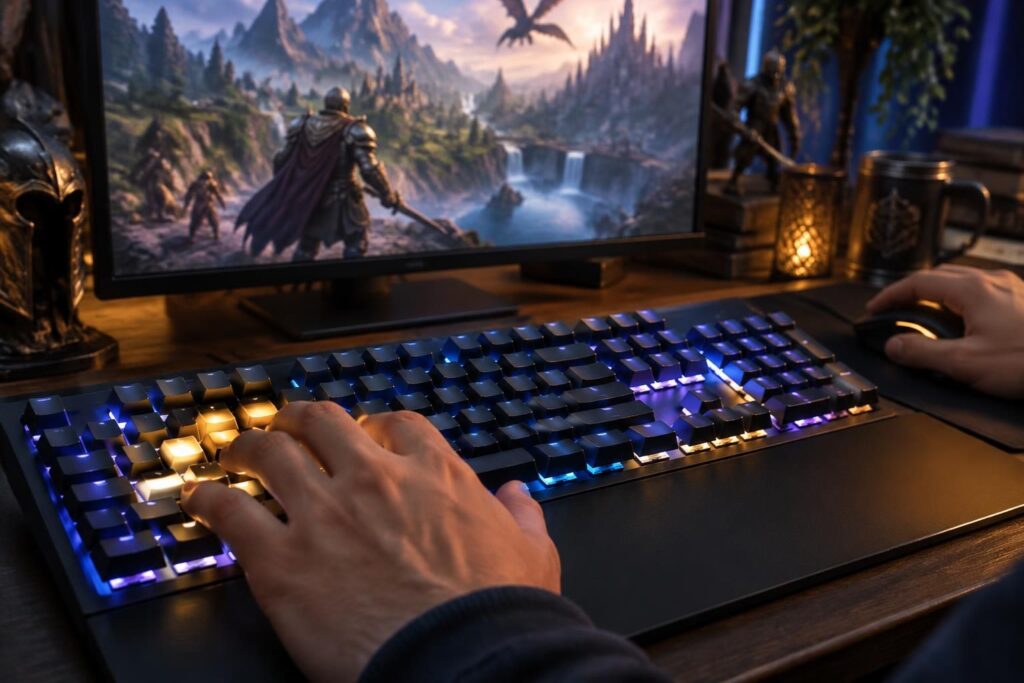 Clavier WoW : les meilleures options et raccourcis pour jouer efficacement