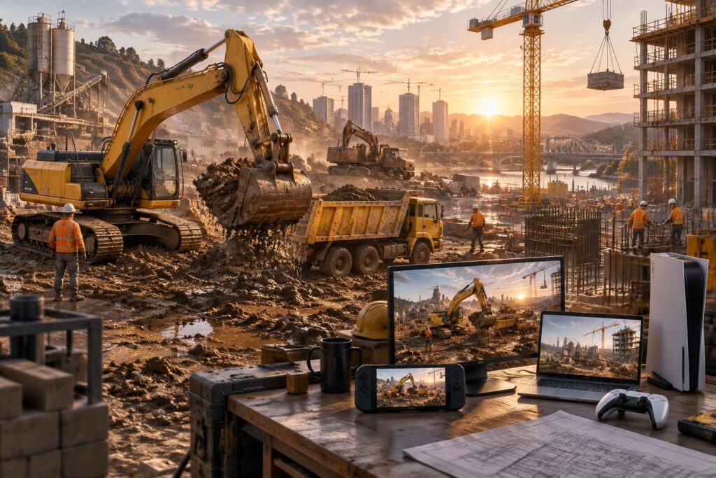 découvrez les évolutions de construction simulator et ses dates de sortie sur ps5 et les autres plateformes.