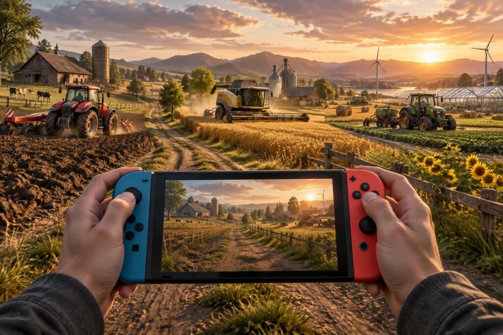 découvrez les nouveautés de farming simulator et les éditions des versions 23, 24 et 25 : contenus, fonctionnalités et différences.