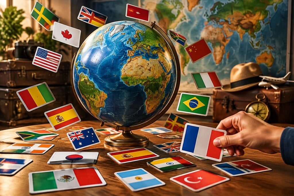 testez vos connaissances avec les quiz jetpunk sur les pays du monde et leurs drapeaux. relevez des défis en français et progressez en vous amusant.