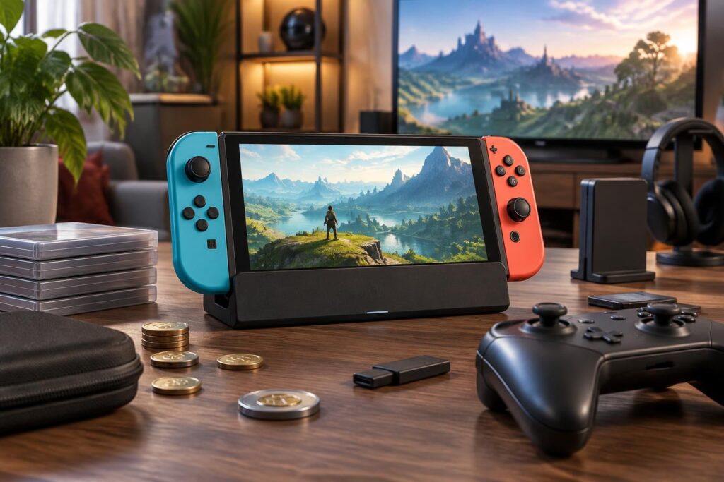 découvrez le prix de la nintendo switch 2, ses jeux phares et toutes les nouveautés à connaître avant sa sortie.