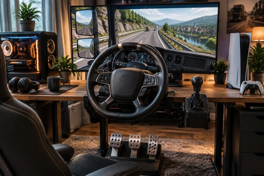 découvrez notre guide d’achat de volants pour euro truck simulator 2 : comparez les modèles compatibles pc et consoles et trouvez celui qui vous convient.